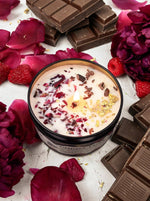 Ash & Rose COCOA LUXE Chocolate Raspberry Candle