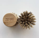 Dish Brush Replacement Head, Bamboo and Palm Fiber