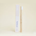 Bamboo Non-Plastic Toothbrush | Soft Bristles - Huppy