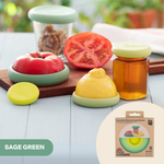 BESTSELLER - Sage Green Food Huggers - Set of 5