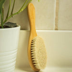 Bamboo Baby Hairbrush | Stocking Stuffer