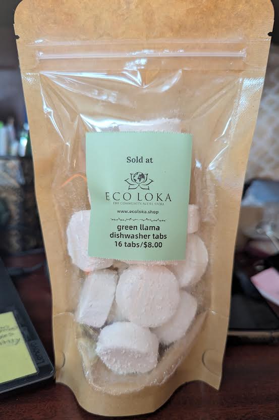 Green Llama Dishwasher Tabs (Bag of 16)