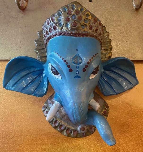 Ganesha Paper Mache Wall Art