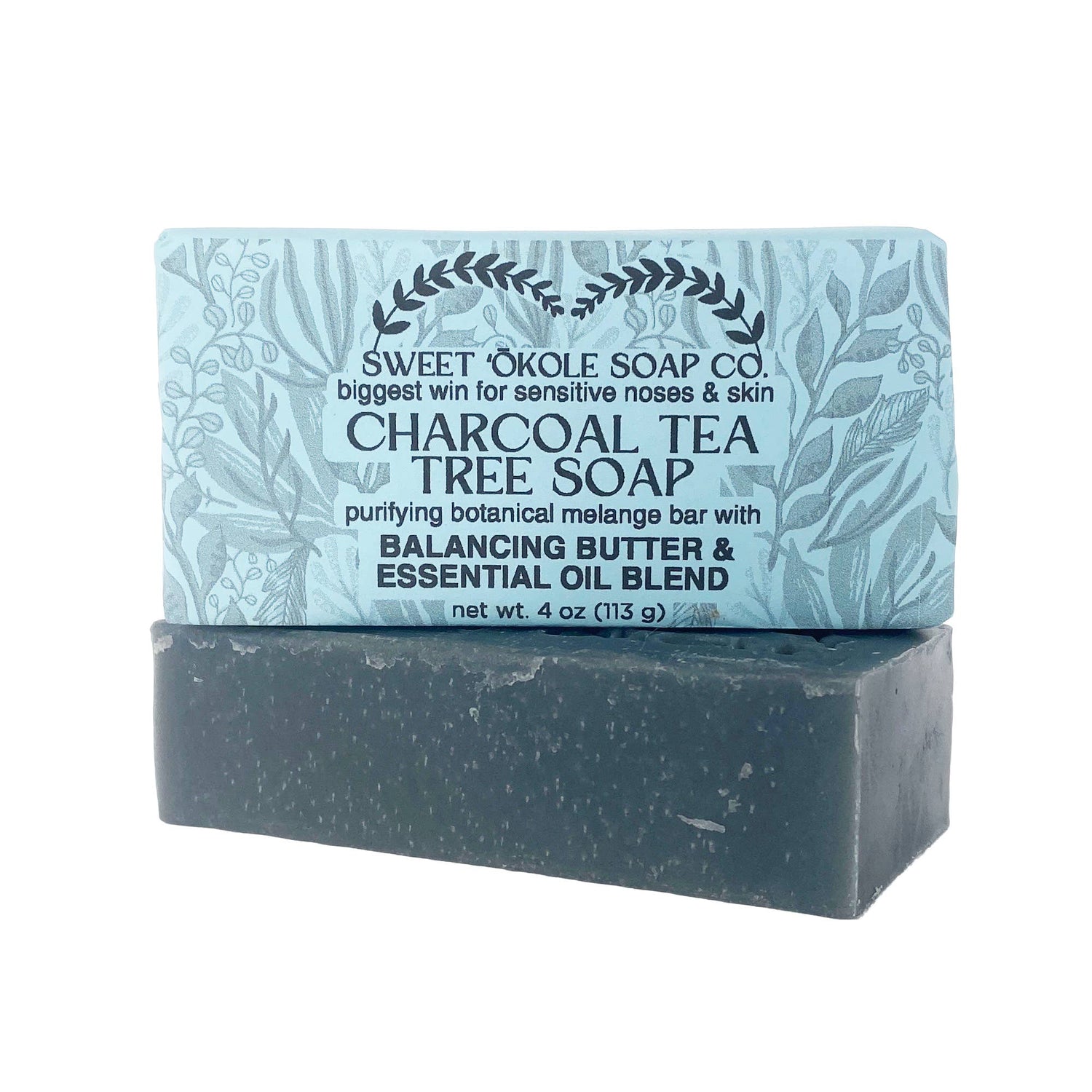 Charcoal, Tea Tree & Eucalyptus Soap for Oily Skin