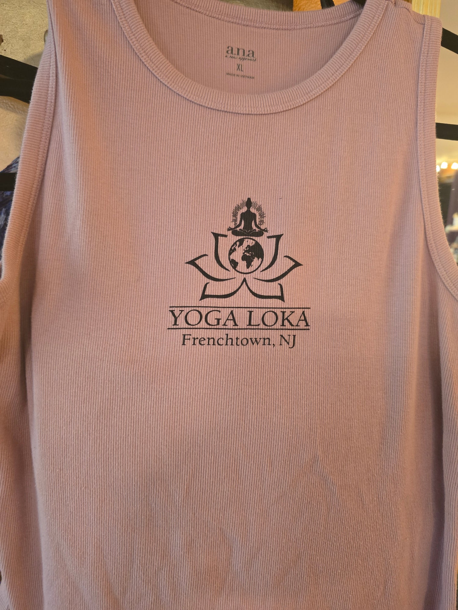 Tank Top with Yoga Loka logo