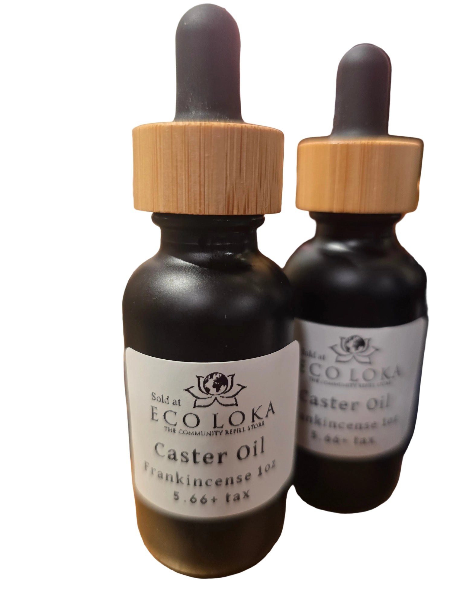 Castor oil 1 oz dropper bottle prefilled scented