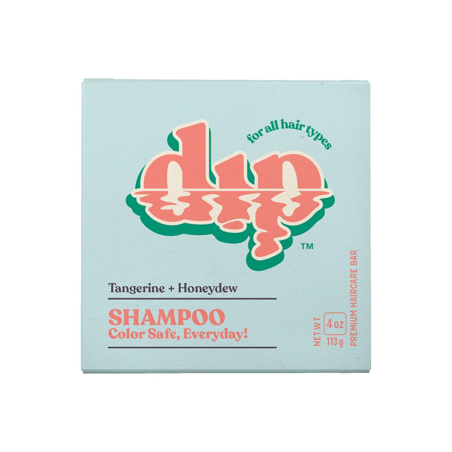 Dip Color Safe Shampoo Bar for Every Day - Tangerine & Honeydew