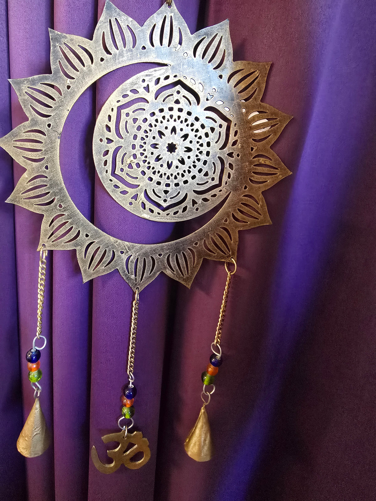 Om Mandala Suncatcher