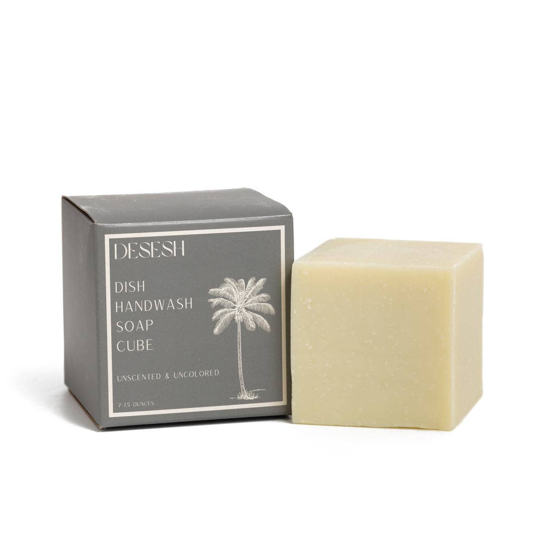 Desesh Hand Soap Cube (Unscented, Low Tox, Extra Large)