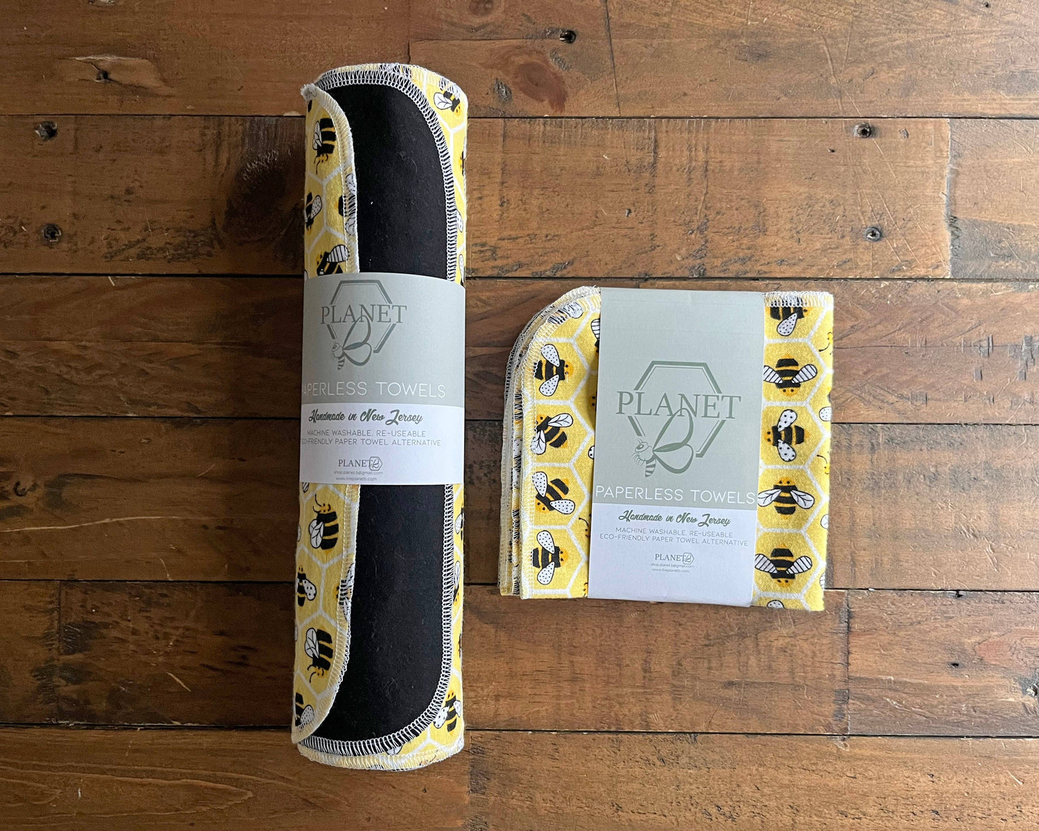 Paperless Towels - Honeycomb Bees