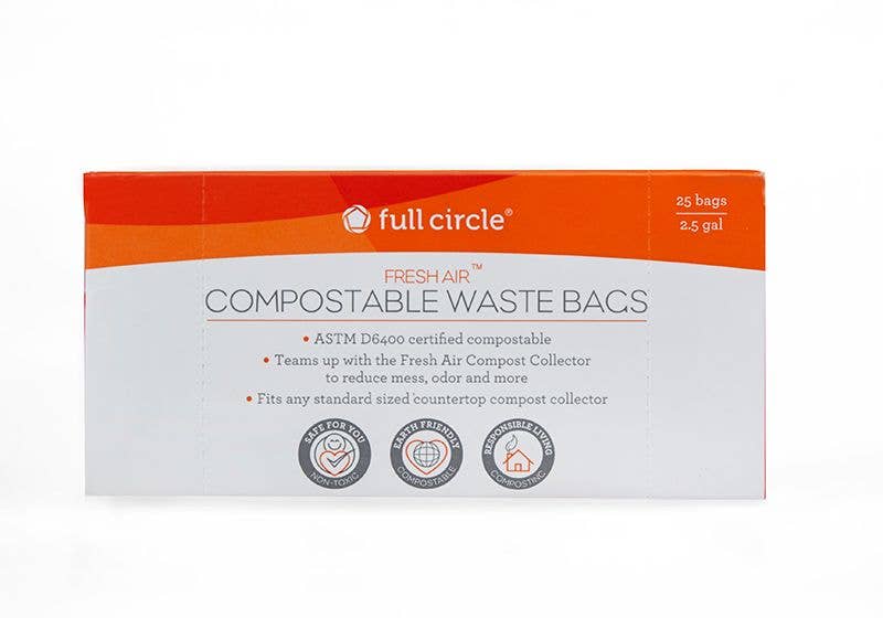 Fresh Air Compost Bags (25pk) Full Circle Home
