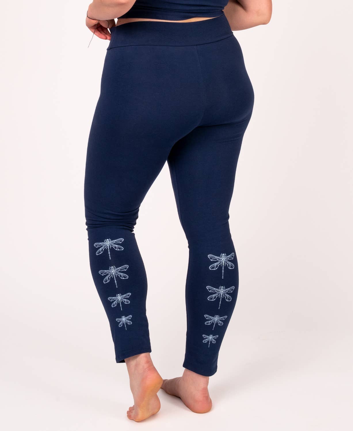 Soul Flower Dragonfly Organic Cotton Leggings