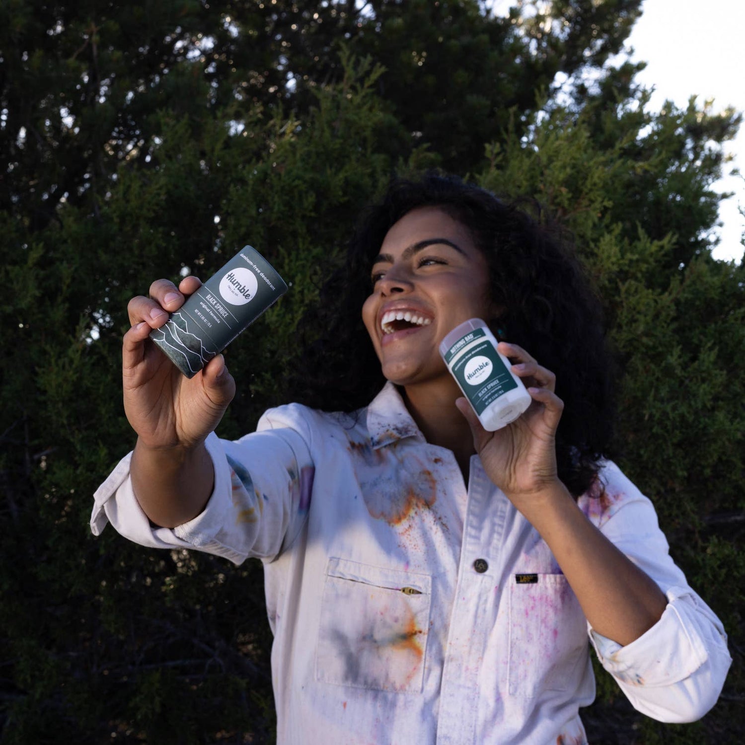 Humble Brand Black Spruce Original Plastic Free Deodorant