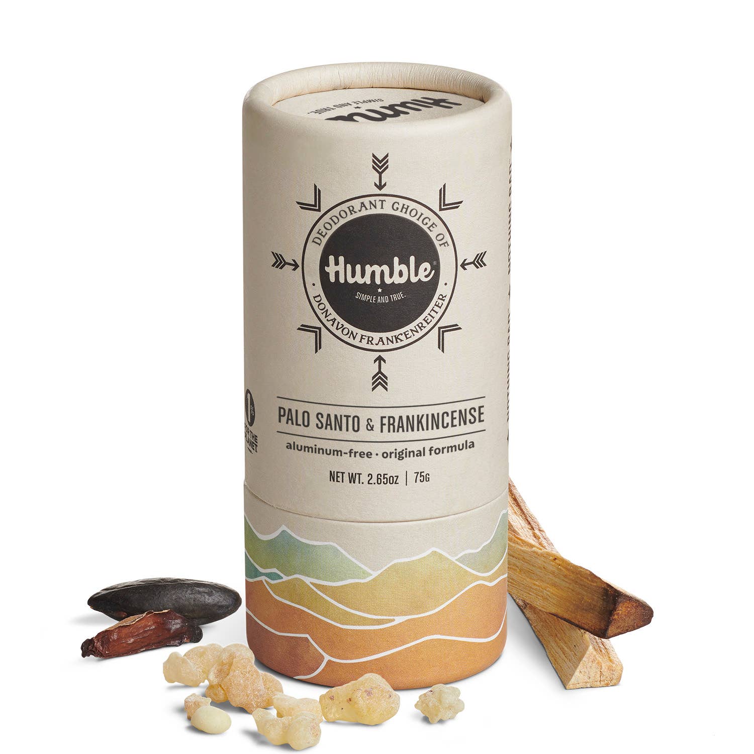 Humble Brand Palo Santo & Frankincense Original Plastic Free Deodorant