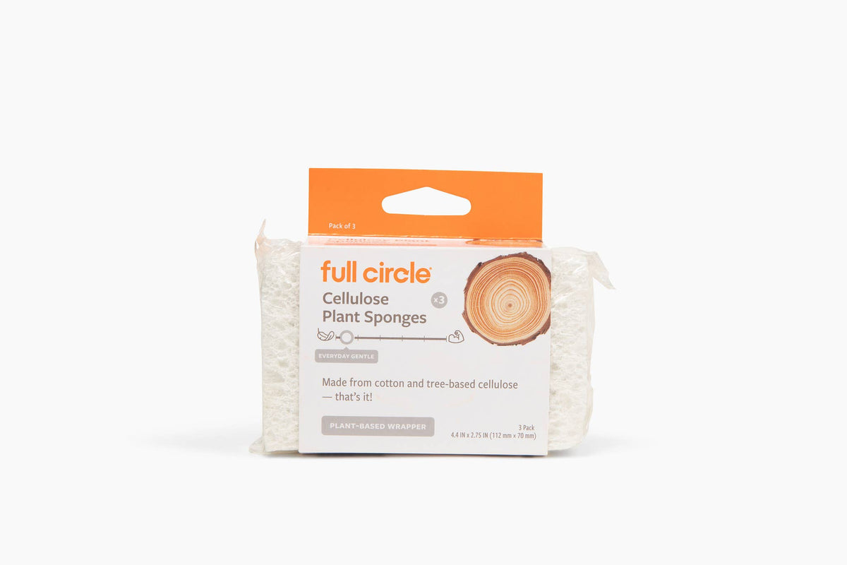 Cellulose Plant-Based Sponges (2pk) in CDU