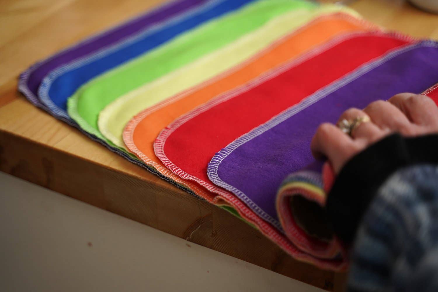 Planet B Paperless Towels - Rainbow Solid