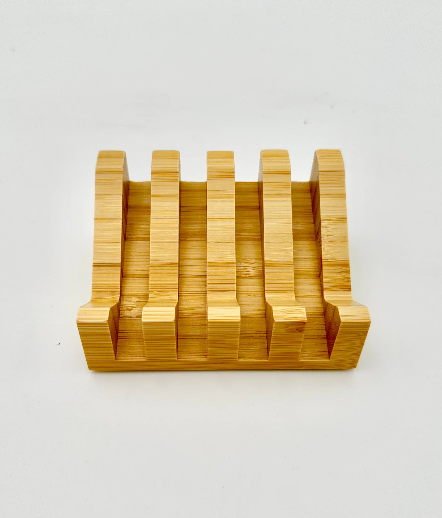 Slanted Wooden Soap Dish - Zefiro