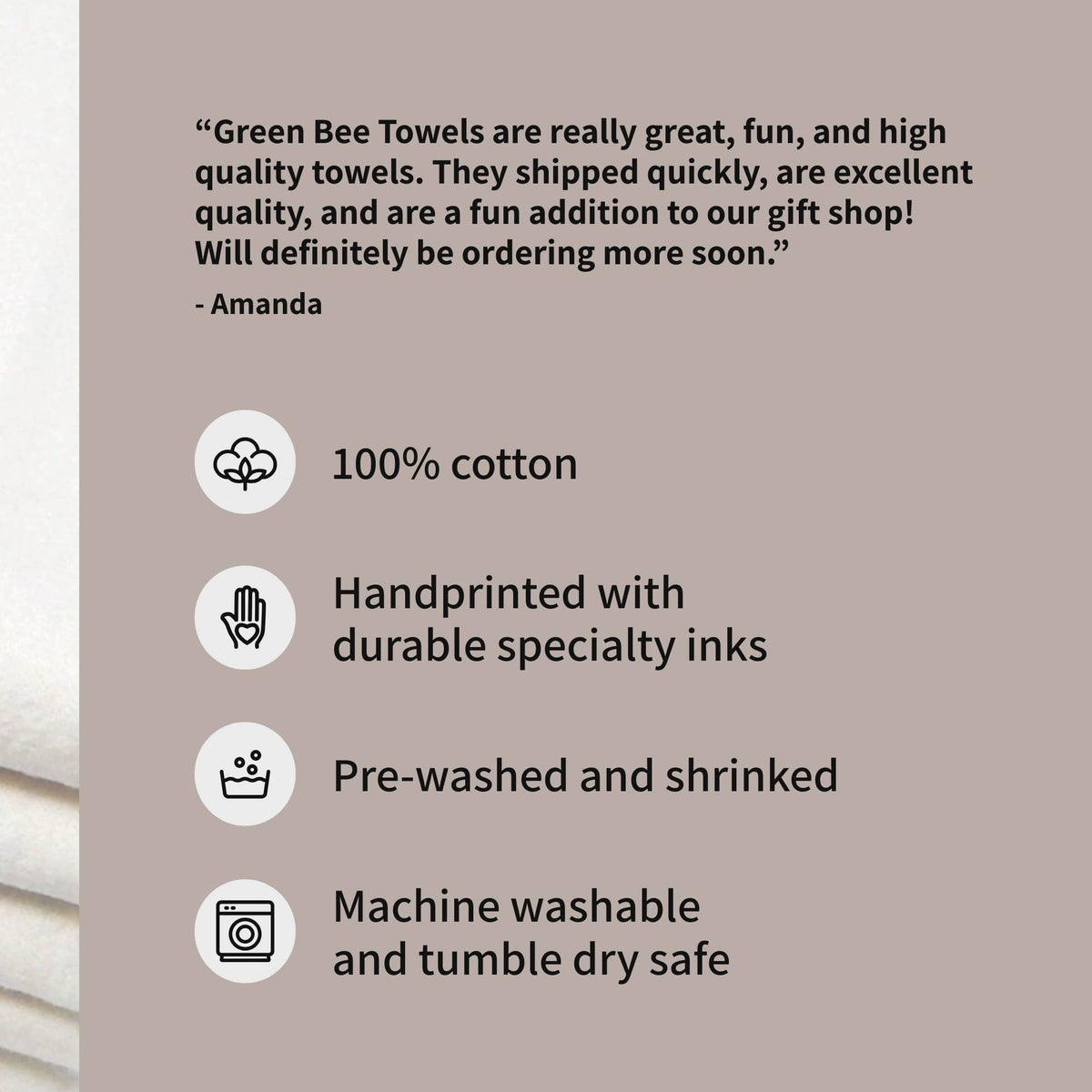 Dog Is Home Dish Towel | Tea Towels | Flour Sack Towels