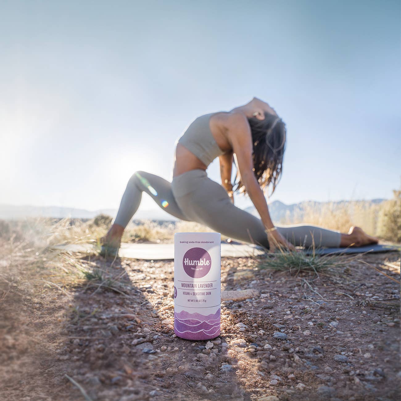 Humble Brand Mountain Lavender Vegan & Sensitive Plastic Free Deodorant