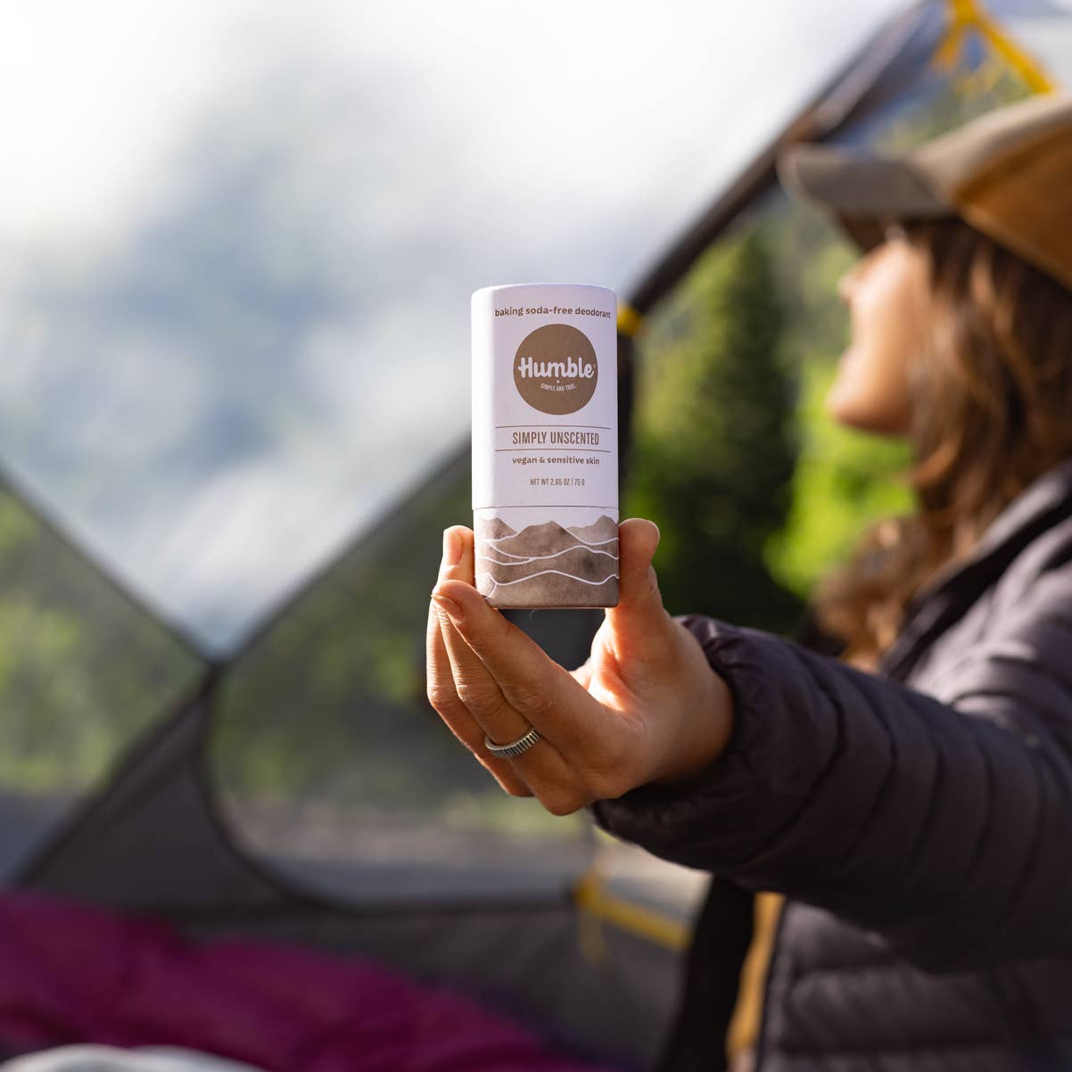 Humble Brand Simply Unscented Vegan & Sensitive Plastic Free Deodorant