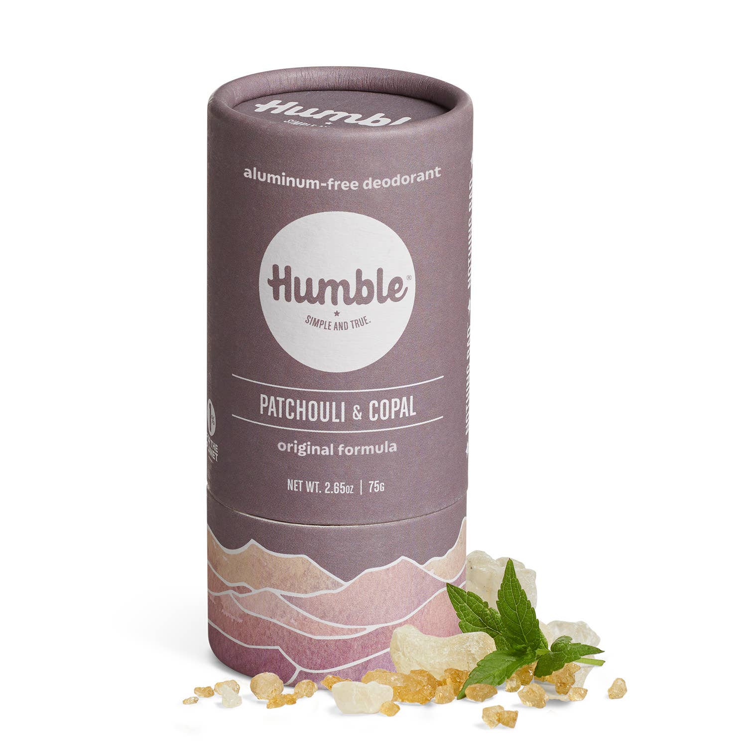 Humble Brand Patchouli & Copal Original Plastic Free Deodorant