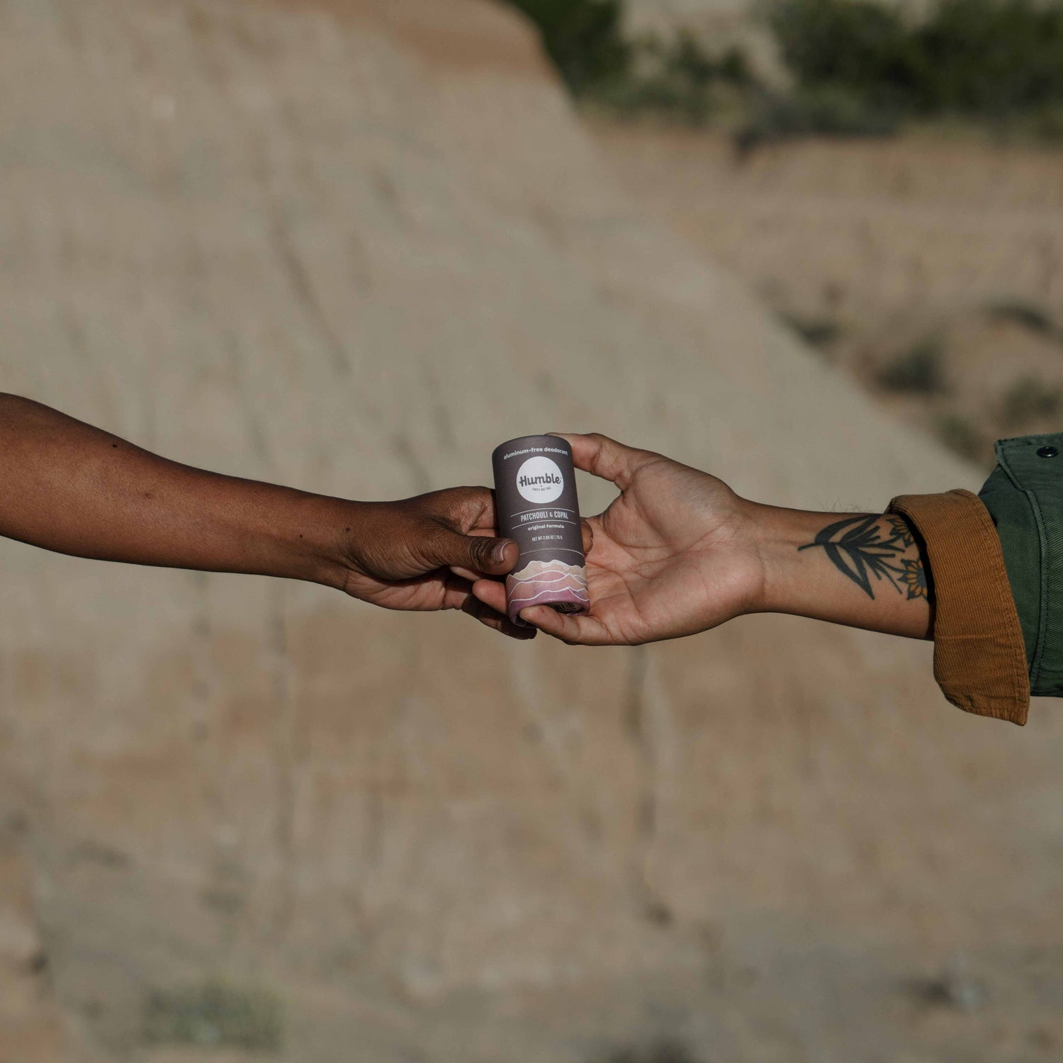 Humble Brand Patchouli & Copal Original Plastic Free Deodorant