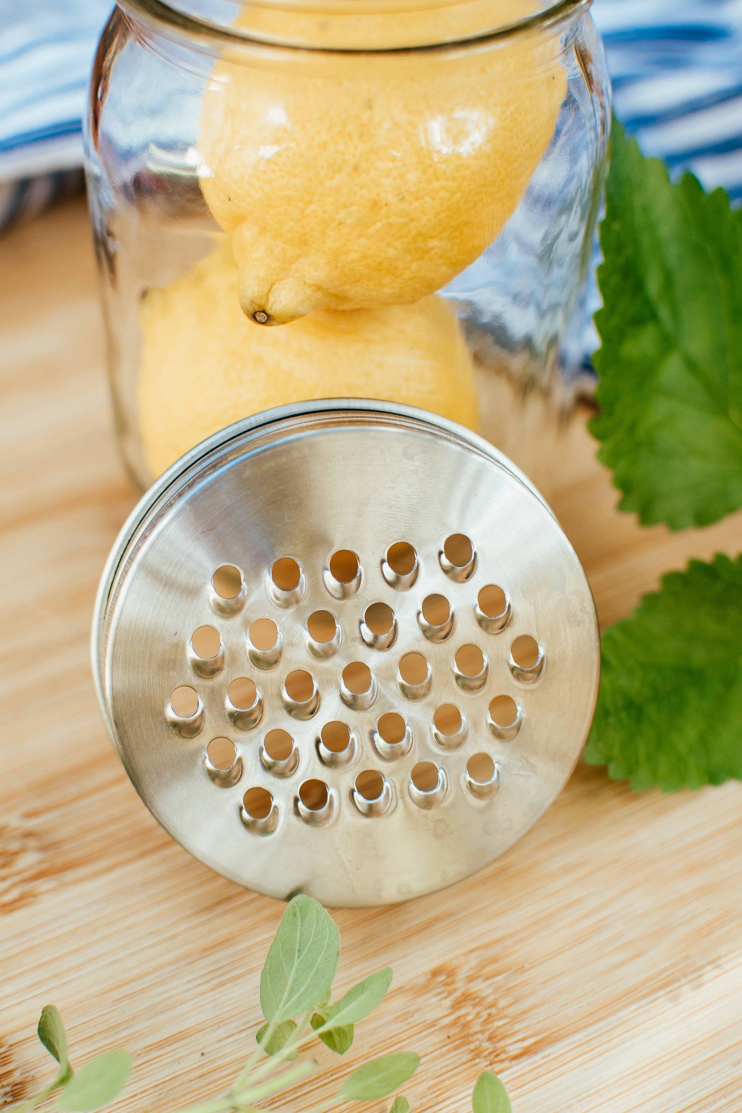 Mason Jar Grater Lid - Zefiro