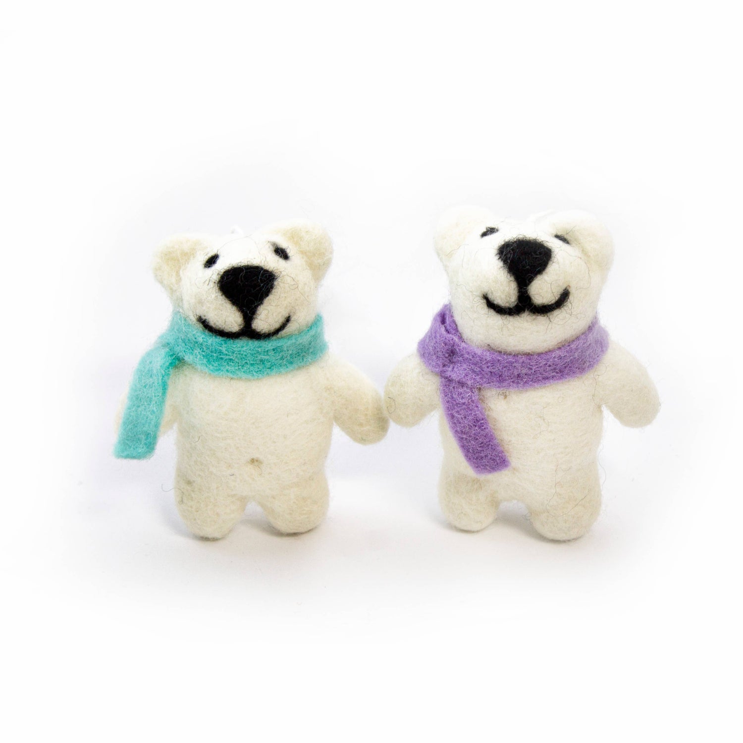 Happy Bears Eco Ornaments/Fresheners - Set of 2