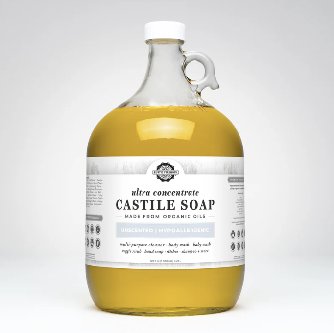 Rustic Strength Concentrated Castile Soap (Prefilled)