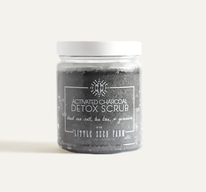 Little Seed Farm Activated Charcoal Detox Scrub