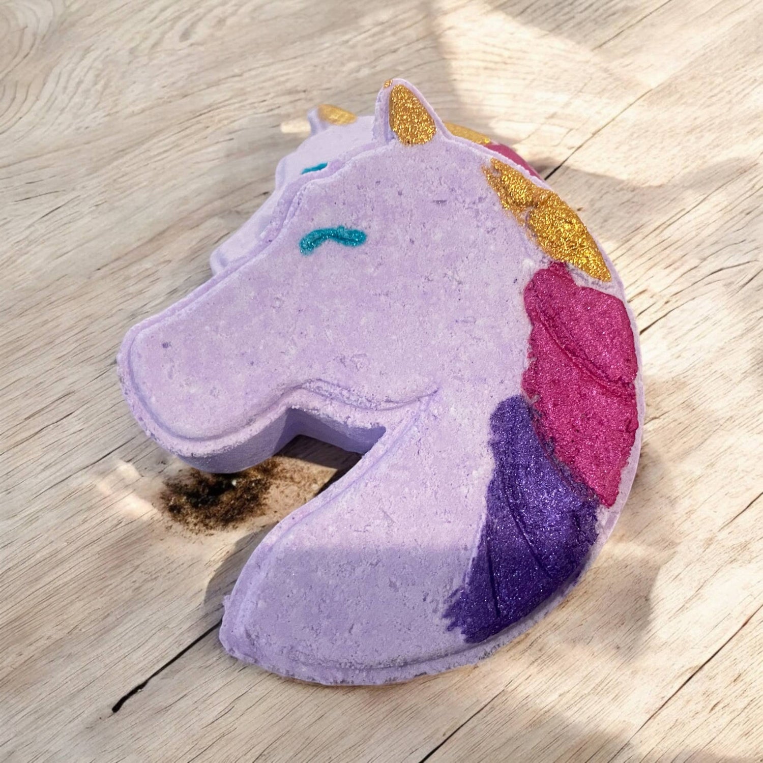 Unicorn Bath Bomb - coin surprise inside - Lavender