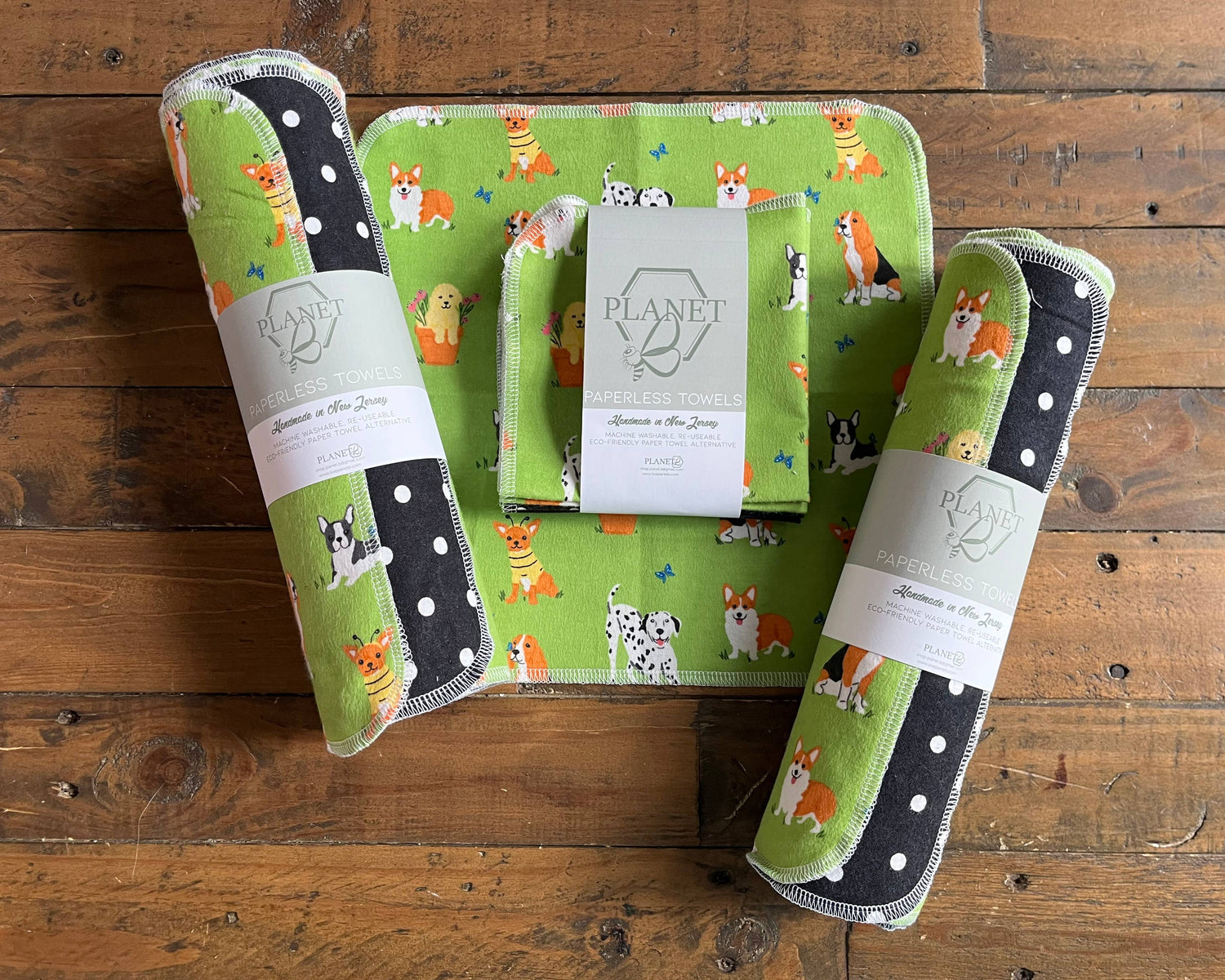 Planet B Paperless Towels - Pups in the Park