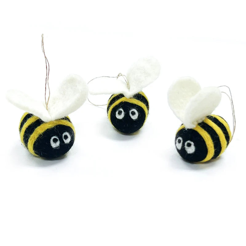 Friendsheep - Buzzy Bumble Bees Eco Ornaments/Fresheners