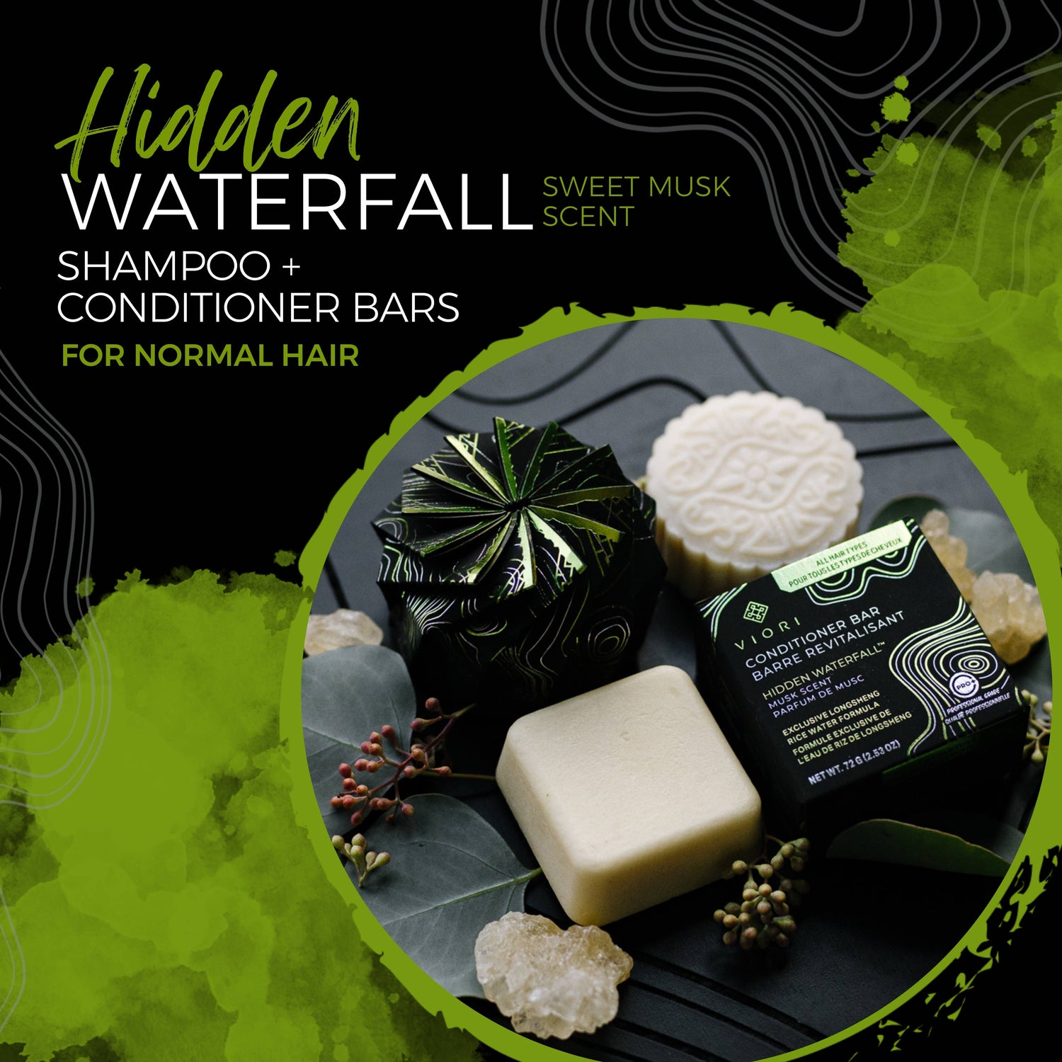Rice Water Conditioner Bar | Hidden Waterfall™ | All Hair