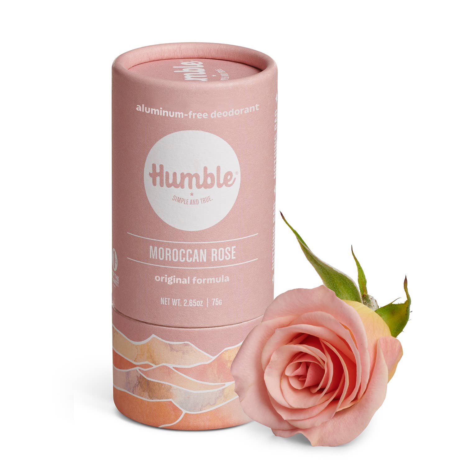 Humble Brand Moroccan Rose Original Plastic Free Deodorant