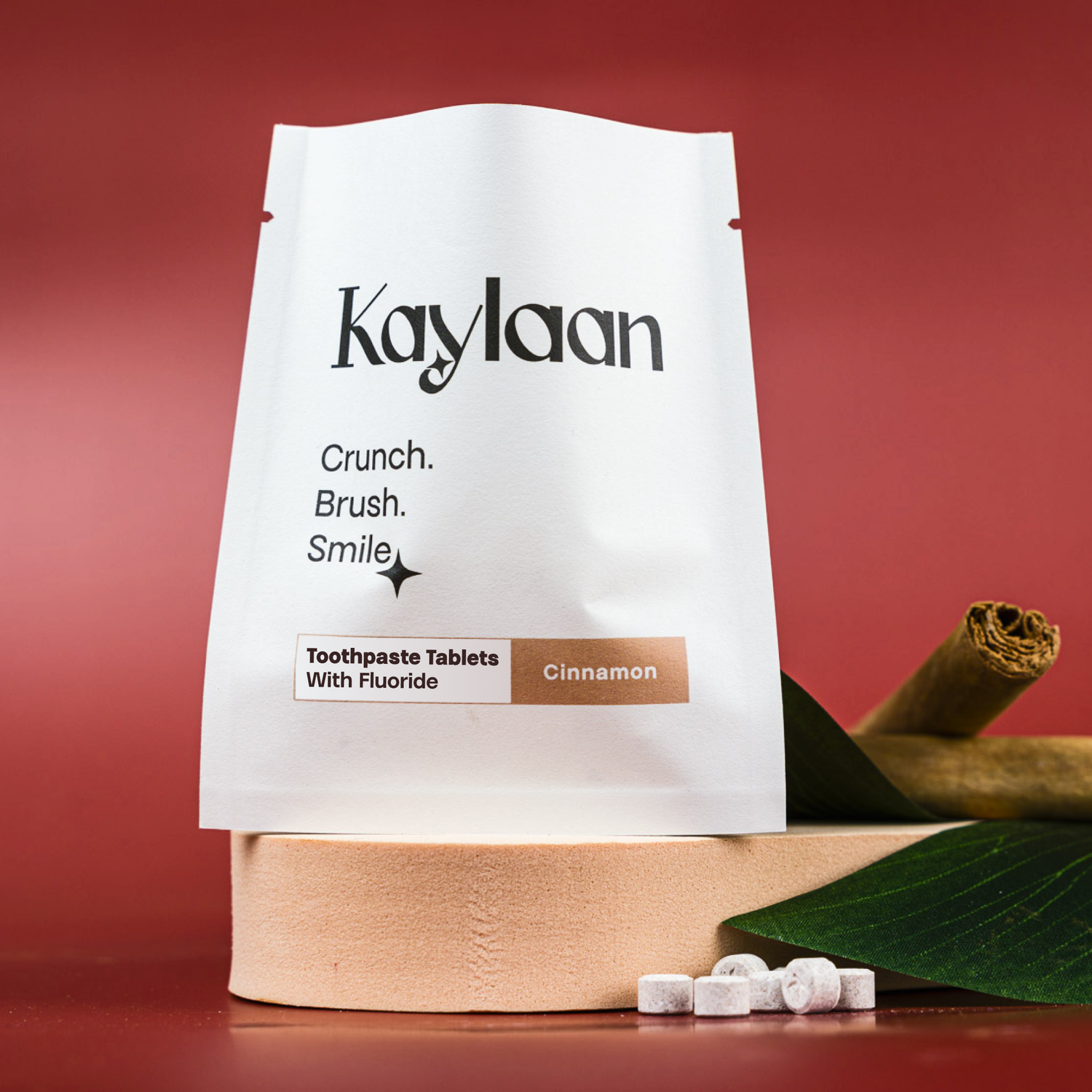 Cinnamon Toothpaste Tablets Refill – With Fluoride - Kaylaan