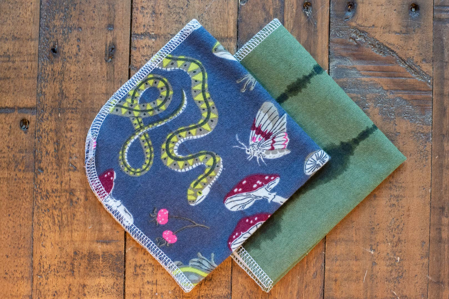 Planet B Paperless Towels - Snakes, Frogs, & Toadstools