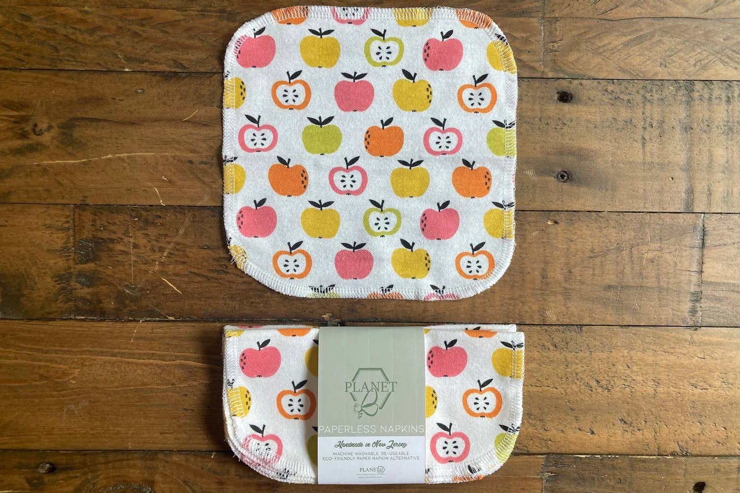 Planet B Paperless Napkins - Apples