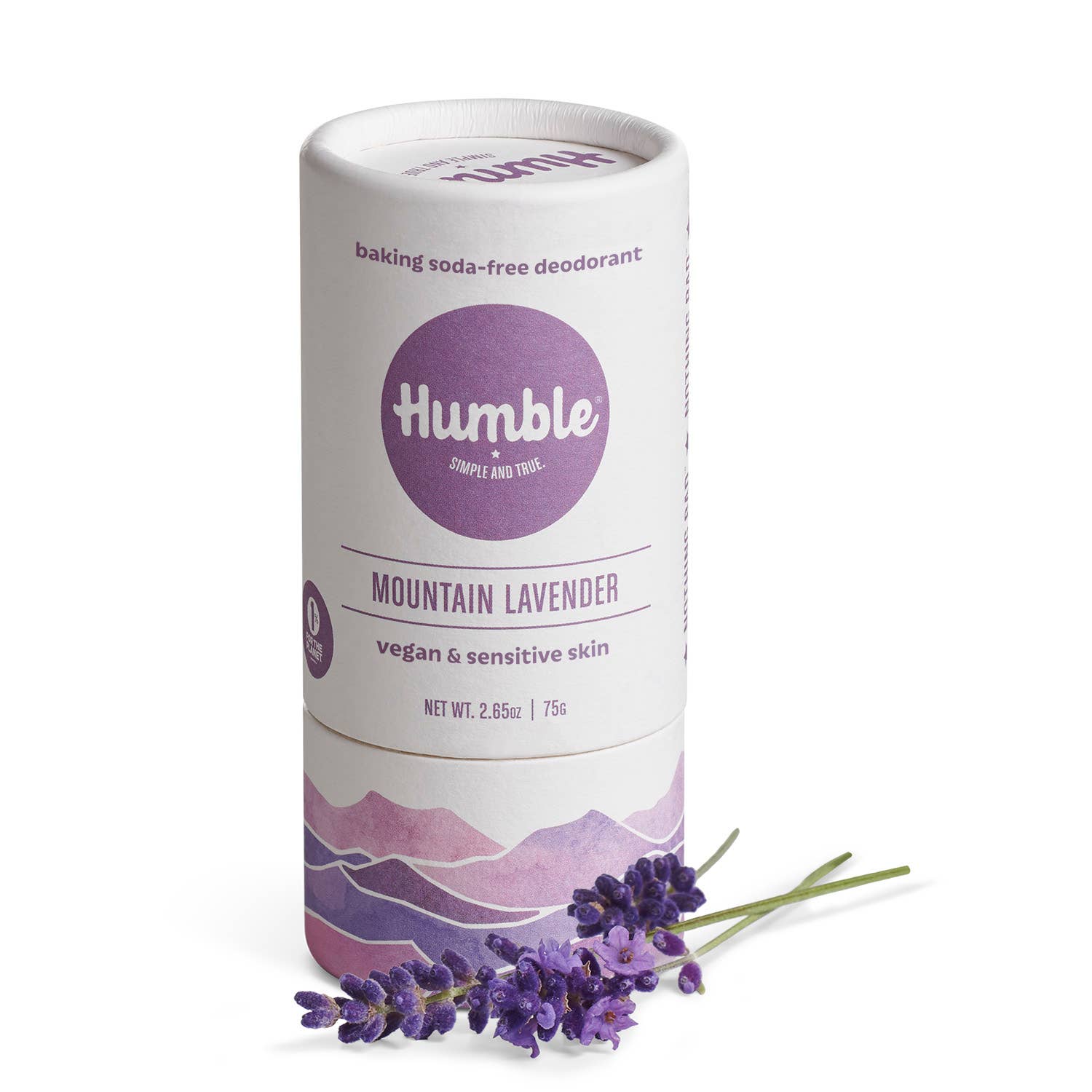 Humble Brand Mountain Lavender Vegan & Sensitive Plastic Free Deodorant