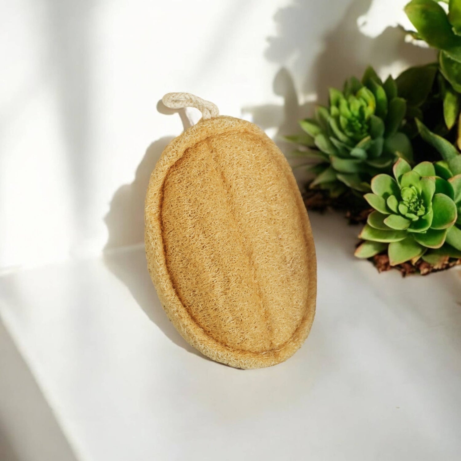 Bamboo Switch Large Exfoliating Loofah -Oval