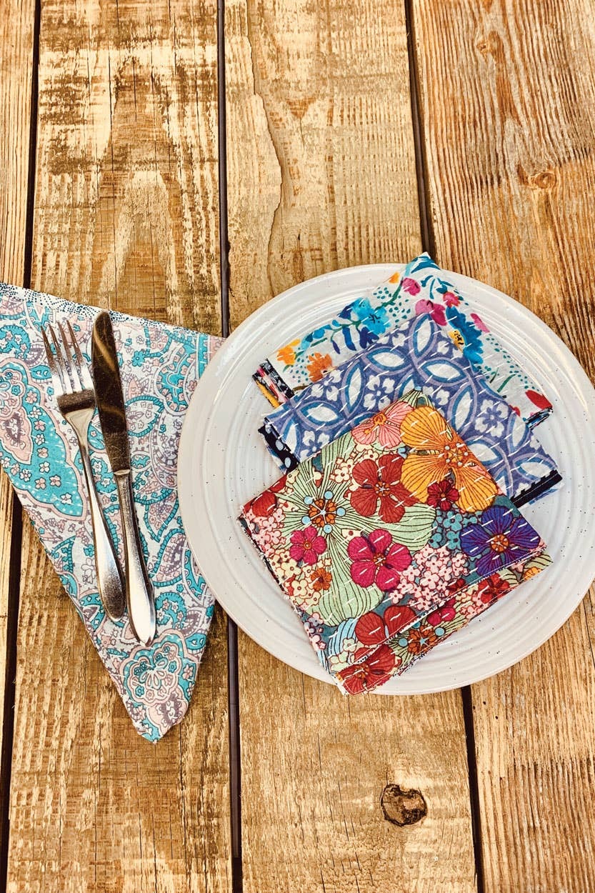 Sevya Kantha Napkin Set