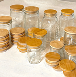 Bamboo Mason Jar Lids: Wide Mouth Lid