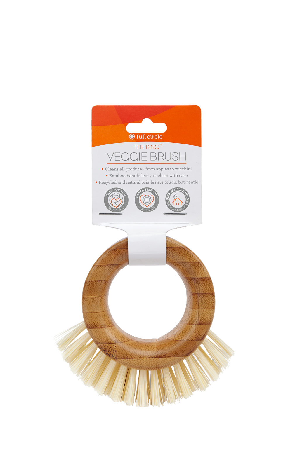 Full Circle Home - The Ring Veggie Brush