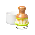 Full Circle Home - Bubble Up Dish Brush Set: White