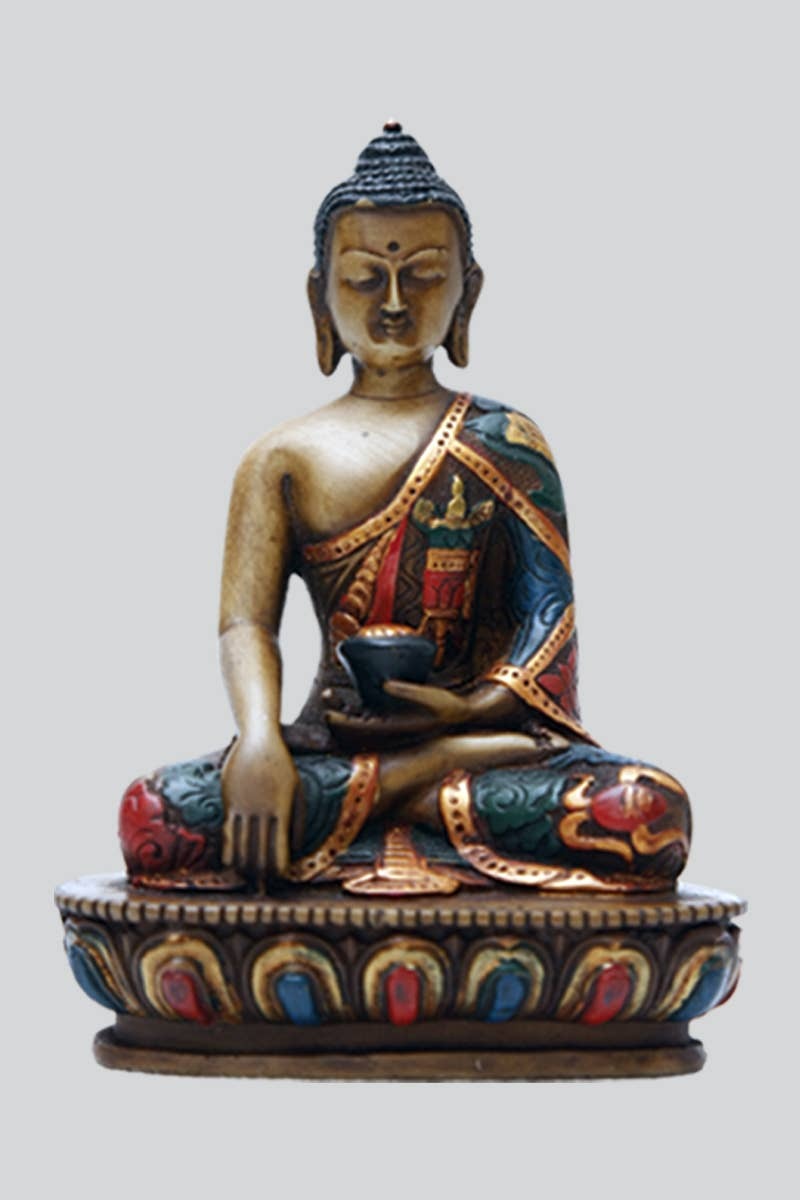 Shakyamuni Buddha Resin Statue (CL-110)