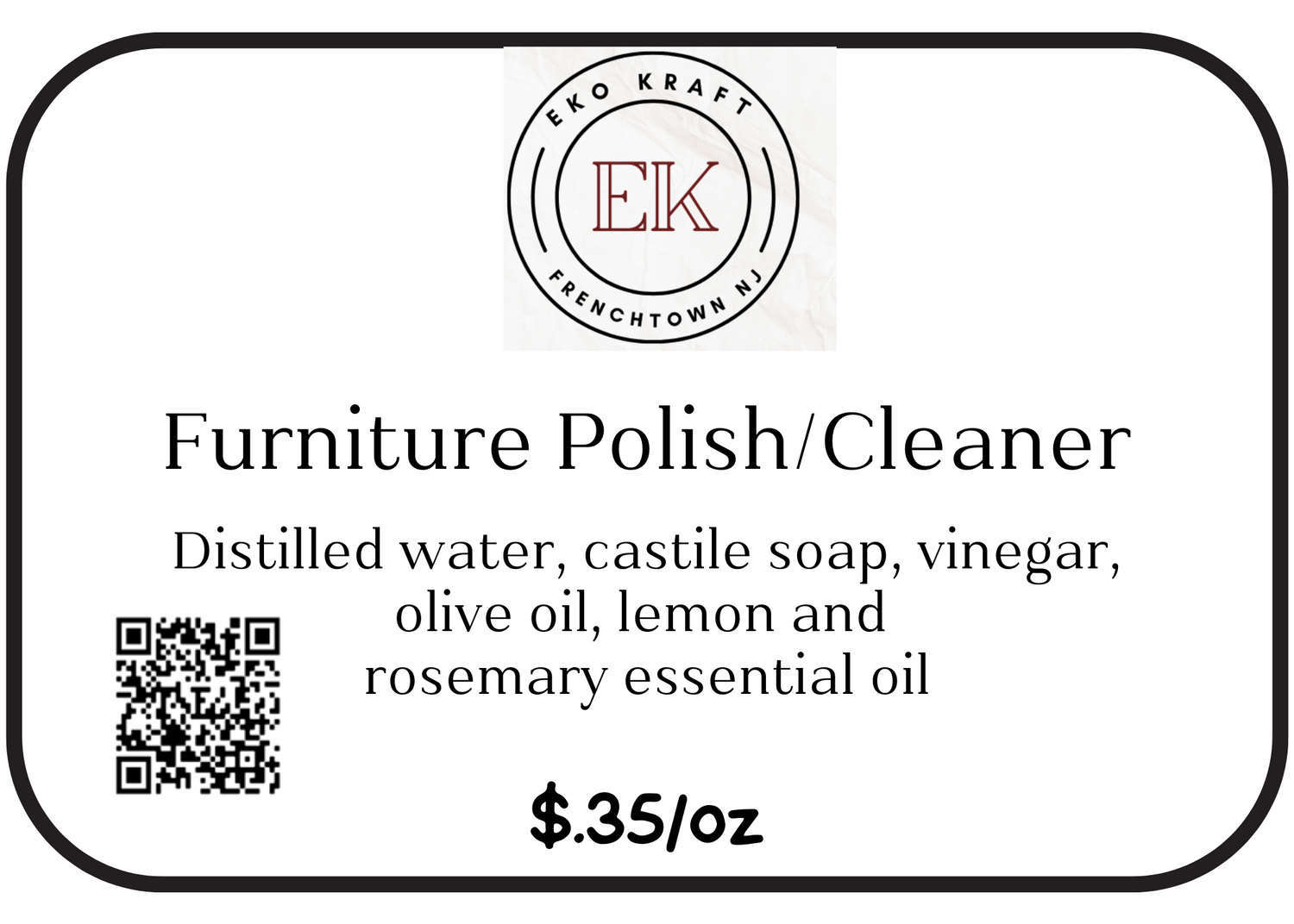 Furniture polish