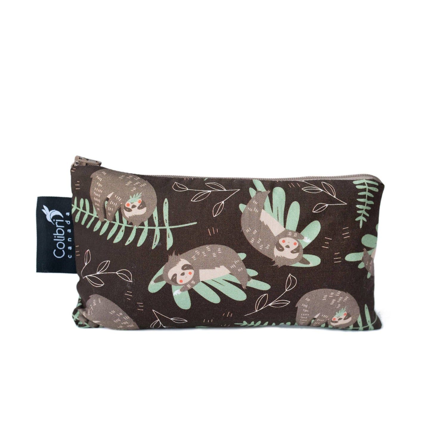 Sloths Reusable Snack Bag - Medium