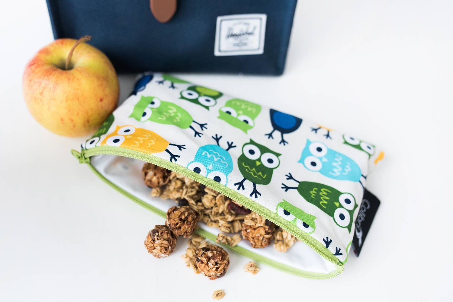 Owls Reusable Snack Bag - Medium