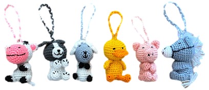 HDIF-USA - Crocheted Mini Ornaments