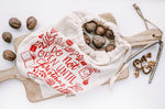 Your Green Kitchen - Reusable Gift bag / Don't open until Christmas/ Reusable bag